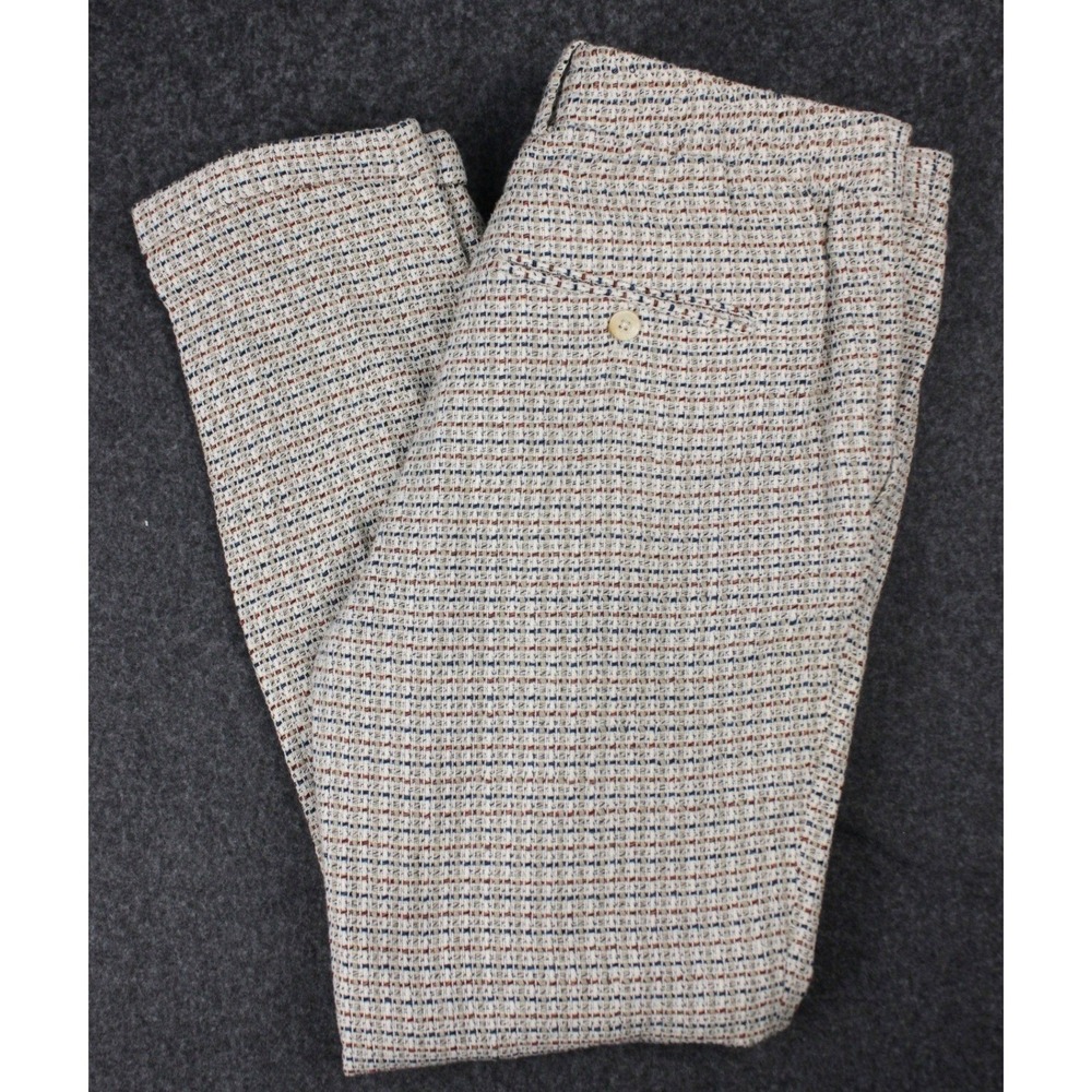 Scotch & Soda Blake Slim Pleated Woven Trousers Textured Neutral 31x32